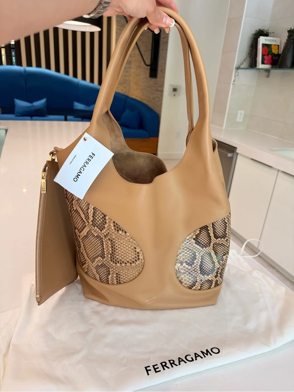 Salvatore Ferragamo ferragamo python